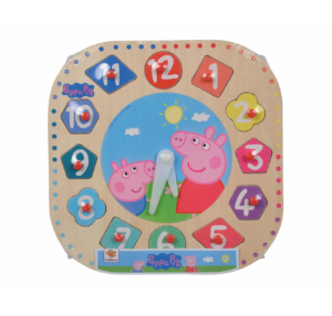 Peppa Pig Teaching Clock Design QSPP003475