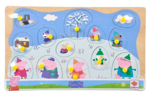 Peppa Pig, Pin Puzzle Game Assortment QSPP009415 - Image 5