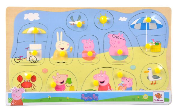 Peppa Pig, Pin Puzzle Game Assortment QSPP009415 - Image 4