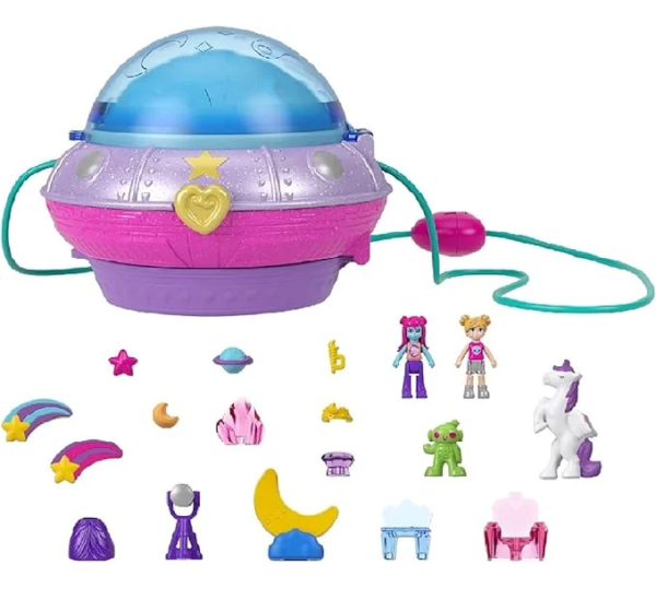 Polly Pocket Large Compact Assortment Playset HCG23
