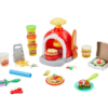 Play-Doh Kitchen Creations Pizza Oven Playset, 6 Cans of Modeling Compound, 8 Accessories, Non-Toxic F4373