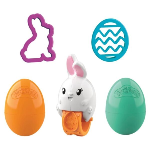 Play-Doh Springtime Pals Easter Set with 4 Ounces Non-Toxic Modeling Compound and Tools, Easter Basket Stuffers F6915