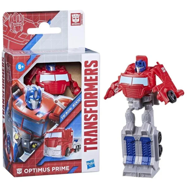 Transformers Toys Authentics Bravo Optimus Prime, 4.5" Action Figures F8585