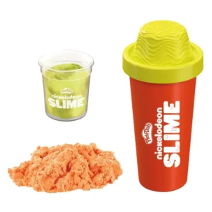 Play-Doh Nickelodeon Slime Brand Compound Waterfall Sand Yellow & Orange, Kids Craft F7407