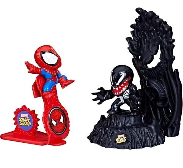 Marvel Stunt Squad Spider-Man vs. Venom Playset with Action Figures F7068