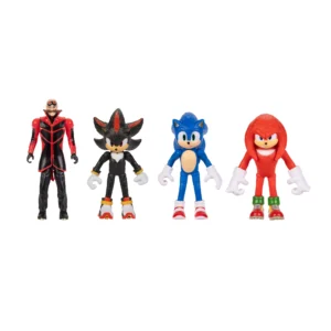 Sonic the Hedgehog 3 Movie 2.5" Action Figure Sonic | Knuckles | Shadow | Robotnik (422994-8-PQ)