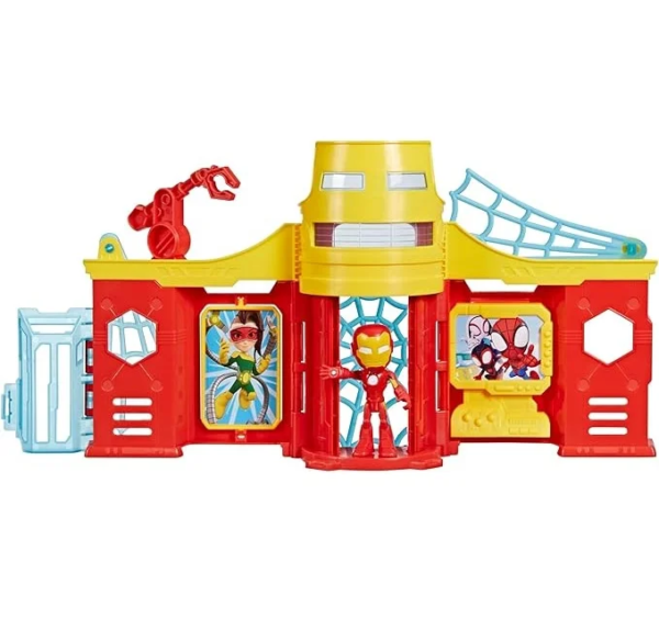 Marvel Spidey and His Amazing Friends Stark Tower Playset F9351