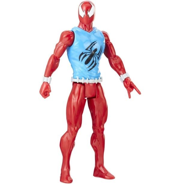 Marvel Spider-Man: Titan Hero Series Blast Gear Marvel’s Scarlet Spider 12-Inch-Scale Super Hero Action Figure E8521