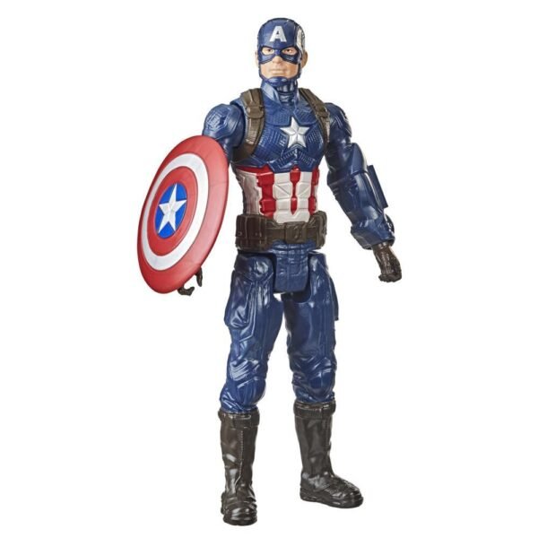 Marvel Avengers Titan Hero Series Collectible 12-Inch Captain America Action Figure F1342 - Image 2
