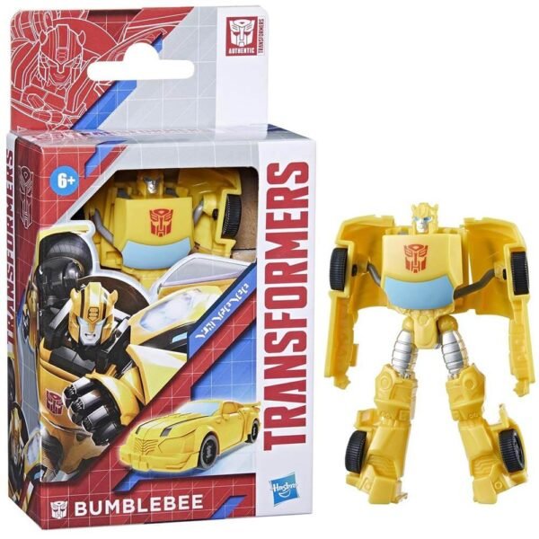Transformers Toys Authentics Bravo Bumblebee, 4.5" Action Figures F8586