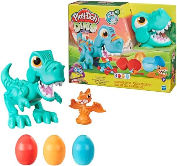 Play-Doh Crunching T Rex & Dinosaur Theme 13-Pack of Non-Toxic Modeling Compound F1504
