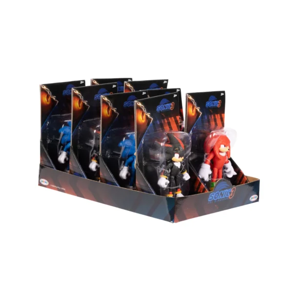 Sonic the Hedgehog 3 Movie 2.5" Action Figure Sonic | Knuckles | Shadow | Robotnik (422994-8-PQ) - Image 10