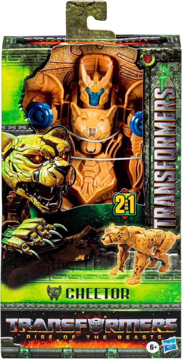 Transformers Toys Transformers: Rise of the Beasts Movie, Titan Changer Cheetor Action Figure F4671 - Image 3