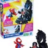 Marvel Stunt Squad Spider-Man vs. Venom Playset with Action Figures F7068 - Image 2