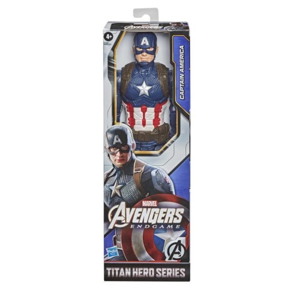 Marvel Avengers Titan Hero Series Collectible 12-Inch Captain America Action Figure F1342 - Image 3