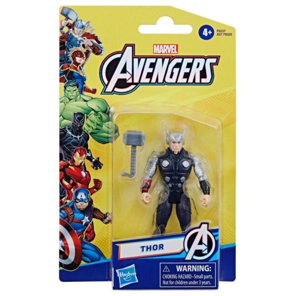 Marvel Avengers Epic Hero Series Thor 4" Action Figure F9337 - Image 2