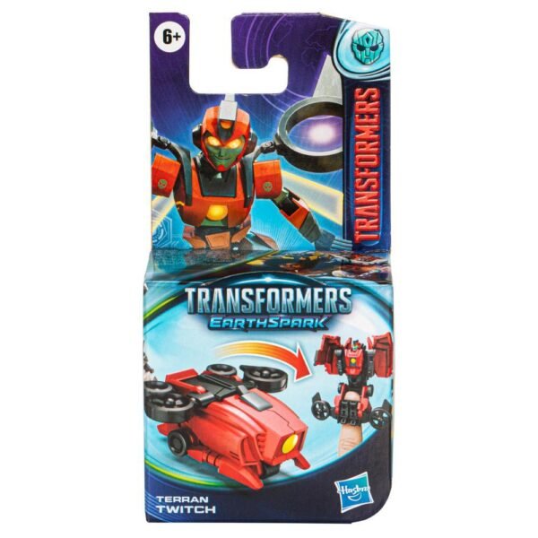 Transformers Toys EarthSpark Tacticon Terran Twitch, 2.5" Action Figures F8659 - Image 2