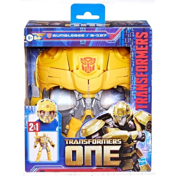 Transformers One 2 in 1 Mask and Bumblebee B-127 9.8" Action Figures F9181 - Image 2