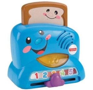 Fisher Price Laugh And Learn Peek-A-Boo Blue Toaster BHT38