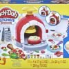 Play-Doh Kitchen Creations Pizza Oven Playset, 6 Cans of Modeling Compound, 8 Accessories, Non-Toxic F4373 - Image 2