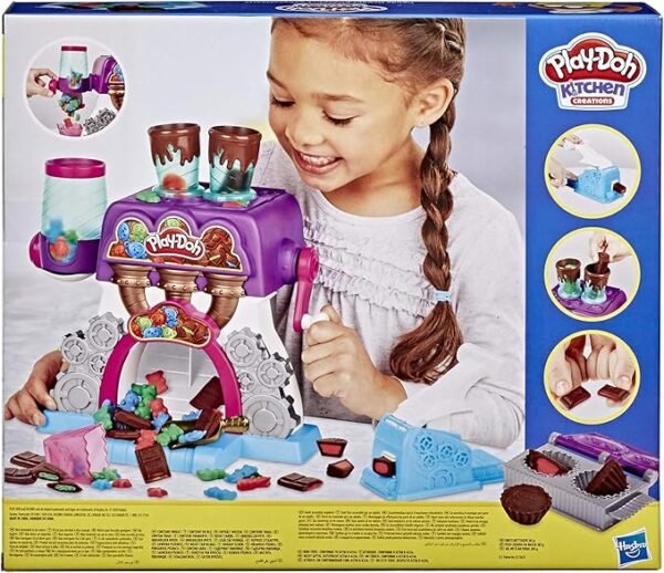Play-Doh Kitchen Creations Candy Delight Playset with 5 Non-Toxic Play-Doh Cans E9844 - Image 3