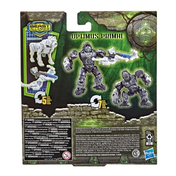 Transformers: Rise of the Beasts Movie Beast Alliance Beast Weaponizers 2-Pack Optimus Primal Toy F4611 - Image 3