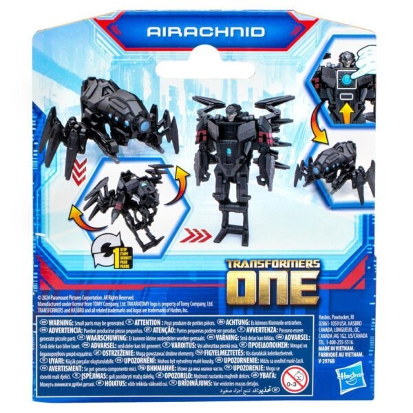 Transformers One Cog Changer Airachnid 4" Action Figures F9385 - Image 3