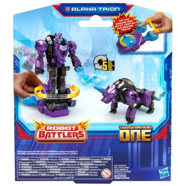 Transformers One Robot Battlers Alpha Trion, 4.5" Action Figures F9391 - Image 3