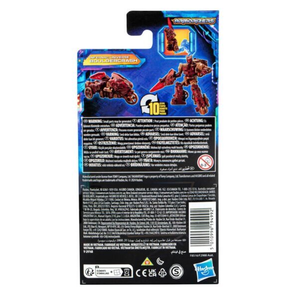 Transformers Legacy United Core Infernac Universe Bouldercrash 3.5” Action Figure F8516 - Image 3