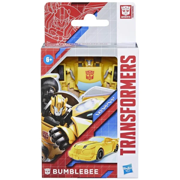 Transformers Toys Authentics Bravo Bumblebee, 4.5" Action Figures F8586 - Image 4