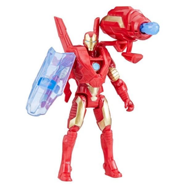 Marvel Avengers Epic Hero Series Battle Gear 4" Iron Man Action Figure F9342 - Image 4
