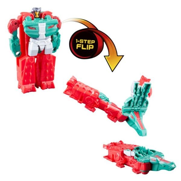 Transformers Toys EarthSpark 1-Step Flip Changer Skullcruncher 4" Action Figure F8661 - Image 4
