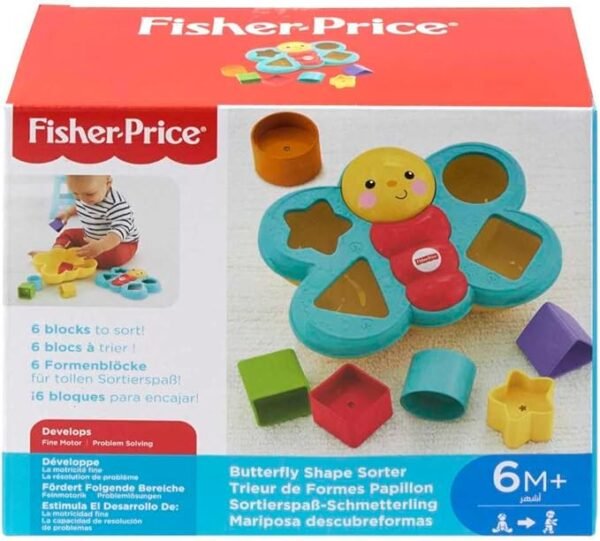Fisher-Price Butterfly Shape Sorter CDC22 - Image 4