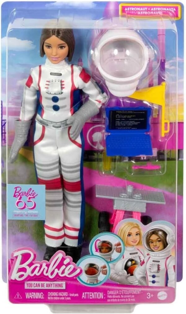Barbie 65th Anniversary Careers Doll with 10 Accessories - Assorted - Image 3