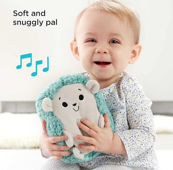 Fisher-Price Calming Vibes Hedgehog Soother Plush Toy Multicolor GHL40 - Image 4