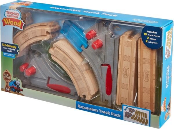 Thomas & Friends Wood Expansion Train Track Set Multicolor FKF55 - Image 5