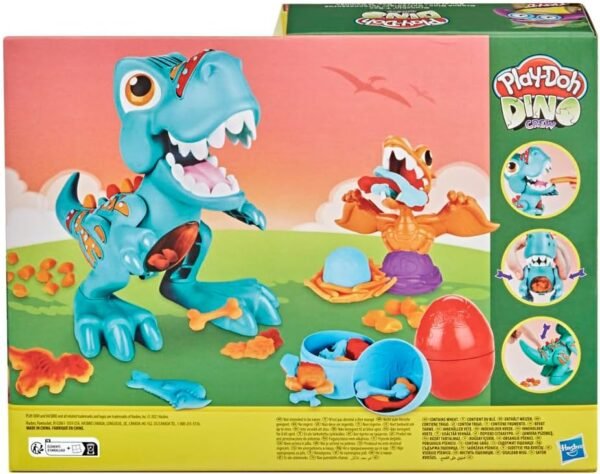 Play-Doh Crunching T Rex & Dinosaur Theme 13-Pack of Non-Toxic Modeling Compound F1504 - Image 6