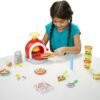 Play-Doh Kitchen Creations Pizza Oven Playset, 6 Cans of Modeling Compound, 8 Accessories, Non-Toxic F4373 - Image 6