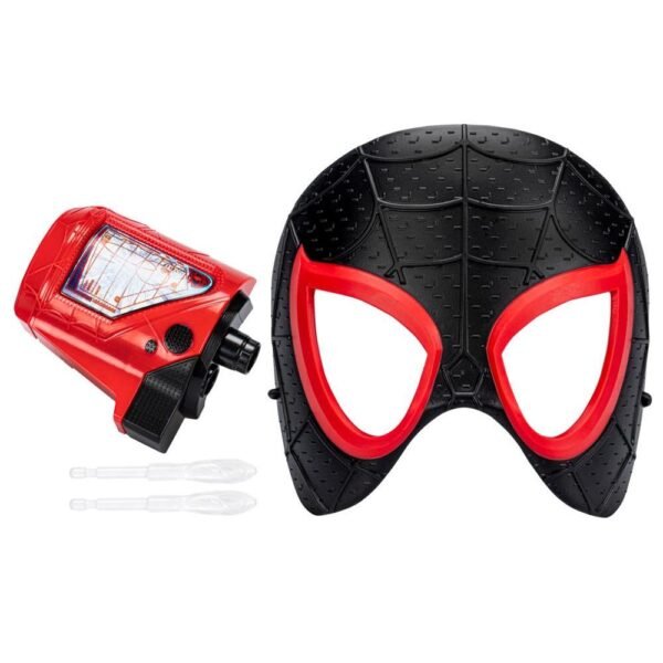 Marvel Spider-Man: Across the Spider-Verse Miles Morales Web-Shot Slinger Mask and Blaster F3842