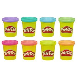 Play-Doh 8-Pack Neon Non-Toxic Modeling Compound with 8 Colors E5063