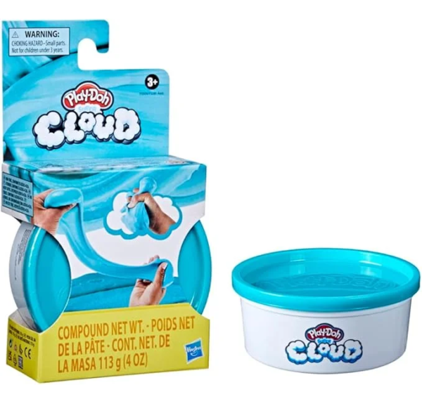 Playdoh F5506 Slime Super Cloud Compound Can Teal F5506