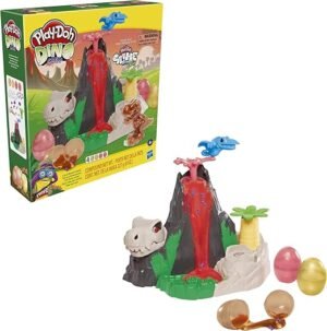 Play-Doh Slime Dino Crew Lava Bones Island F1500