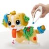 Play-Doh Care 'n Carry Vet Playset with Toy Dog, Carrier, 10 Tools, 5 Colors F3639 - Image 10