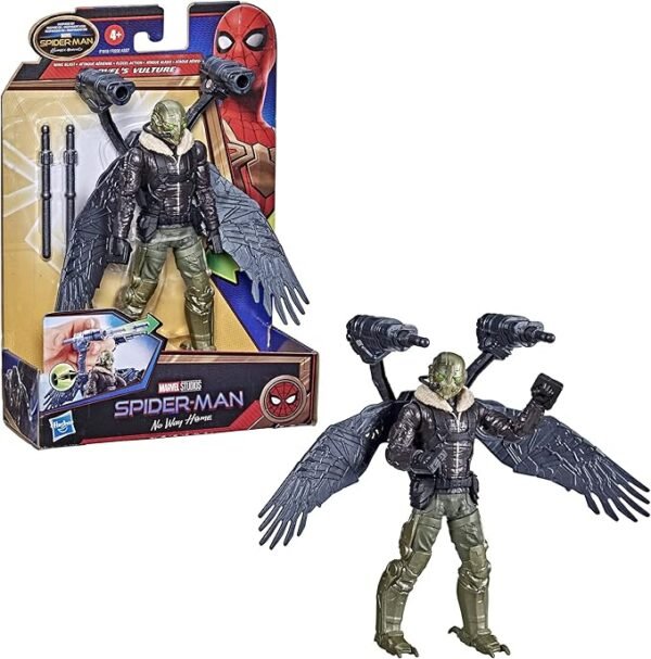 Spider-Man Marvel 6-Inch Deluxe Wing Blast Marvel's Vulture Action Figure F1919 - Image 2
