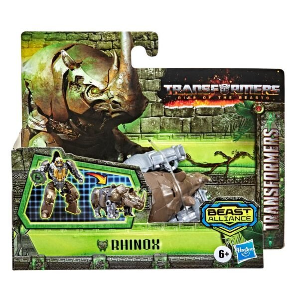 Transformers: Rise of the Beasts Movie, Beast Alliance, Battle Changers Rhinox Action Figure F4606 - Image 2