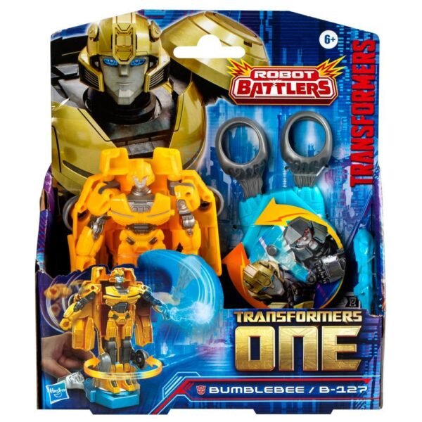 Transformers One Robot Battlers Bumblebee (B-127) 4.5" Action Figures F9390 - Image 2