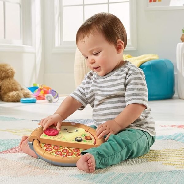 Fisher Price Laugh and Learn Slice of Learning Pizza Toy GJX10 - Image 2