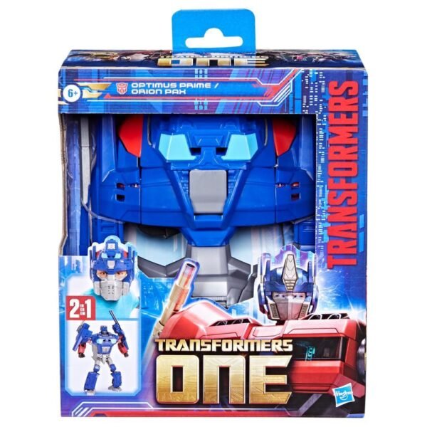 Transformers One 2 in 1 Mask and Optimus Prime (Orion Pax) 9.9" Action Figures F9182 - Image 2