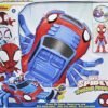 Spidey and His Amazing Friends Ultimate Web-Crawler, With Spidey Stunner Feature And 4-Inch Spidey Figure F1460 - Image 3