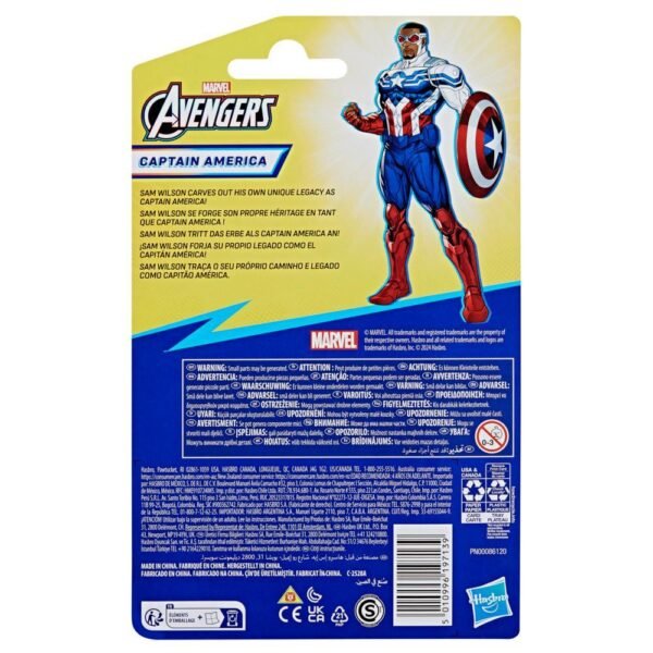 Marvel Avengers Epic Hero Series Captain America 4" Action Figure F9334 - Image 3